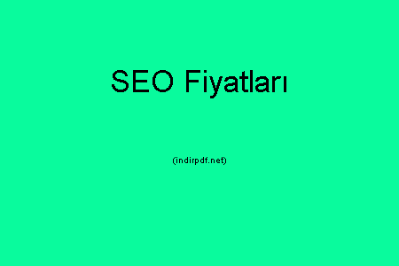 SEO Fiyatları